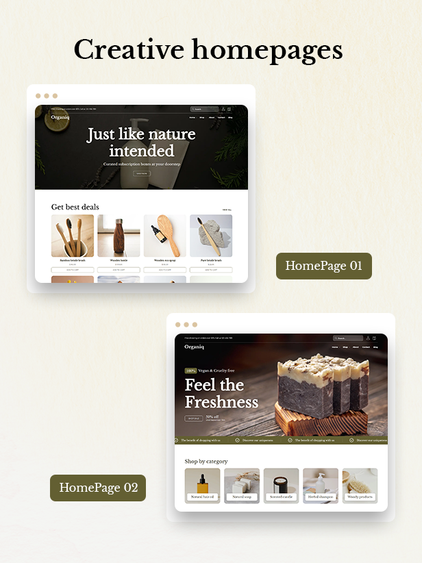 Organic Shop Shopify Theme