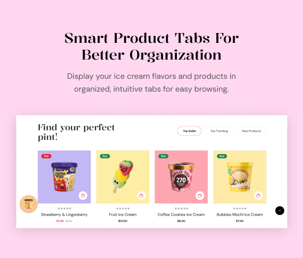 Smart Product Tabs for Better Organization