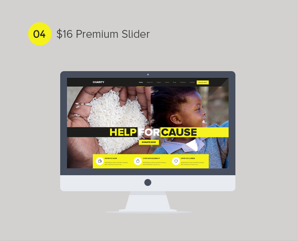 Charity WordPress Theme - 4
