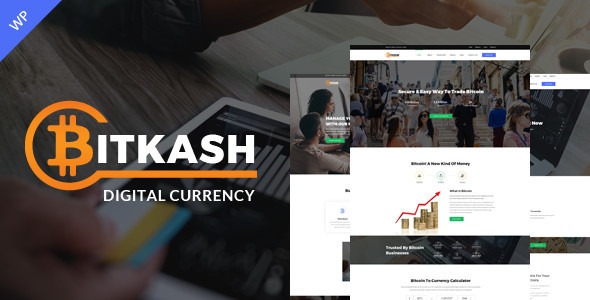 Bitkash-Digital Currency WordPress Theme