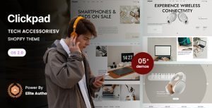 Clickpad - Tech Accessories Store Shopify 2.0 Theme