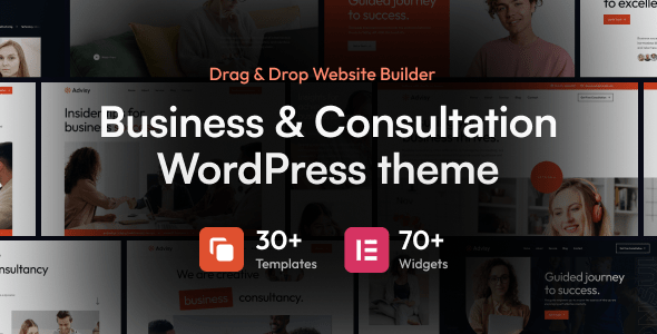 Advisy - Business & Consultation Elementor WordPress Theme