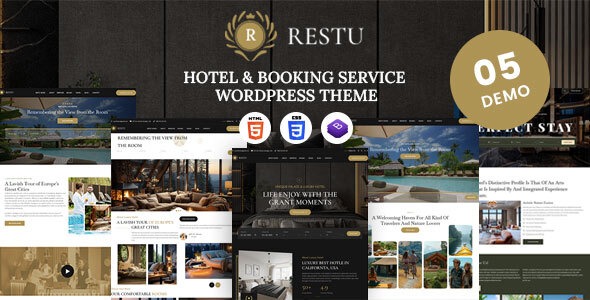 Restu - Hotel & Resort Booking WordPress Theme