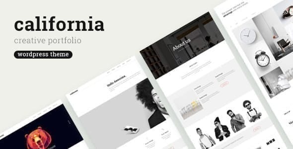 California | Portfolio WordPress Theme