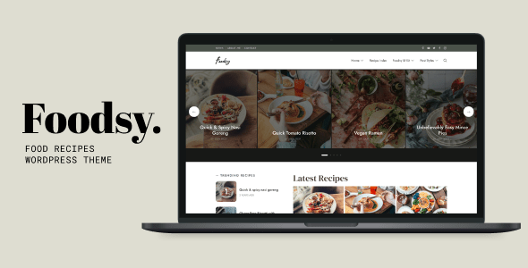 Foodsy - WordPress Food Blog Theme