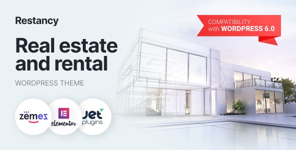 Restancy - Real Estate and Rental WordPress Theme