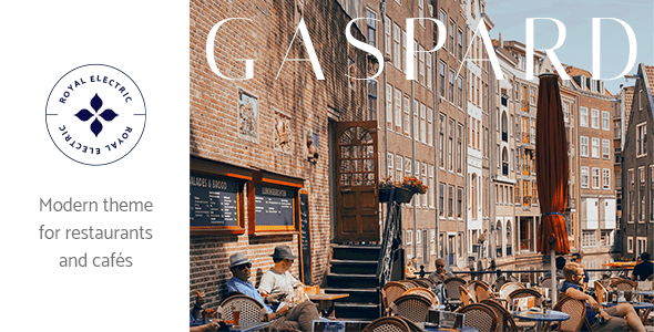 Gaspard - Restaurant and Coffee Shop WordPress Theme