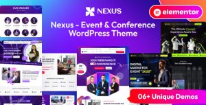 Nexus - Event & Conference WordPress Theme