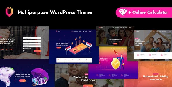 iDlike - Insurance Agency WordPress Theme