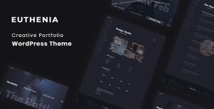Euthenia - Creative Portfolio WordPress Theme