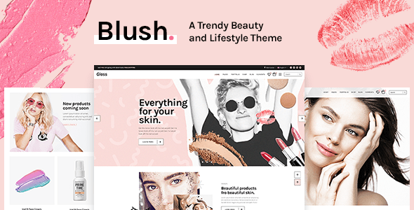 Blush - A Trendy Beauty and Lifestyle WordPress Theme