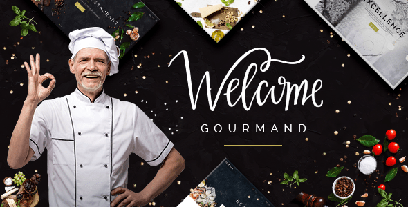 Gourmand - Restaurant, Bistro & Chef WordPress Theme