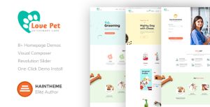 LovePet - Pet Shop & Veterinary Theme