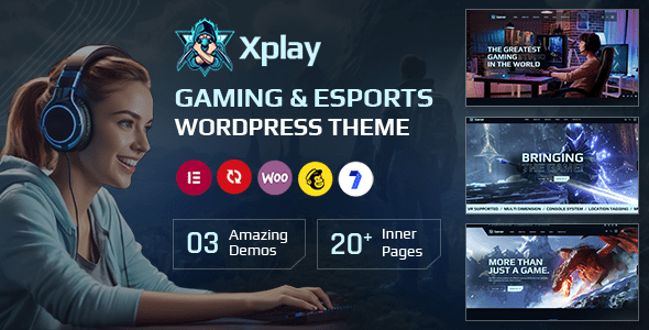 Xplay - Gaming and eSports WordPress Theme